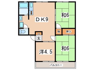 サンライフ本町田の物件間取画像